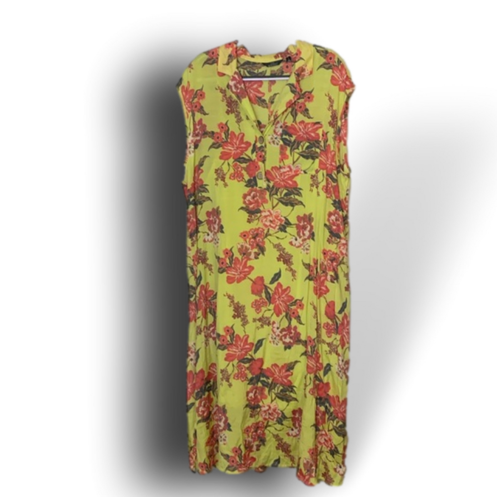 Mlle Gabrielle women’s floral dress plus size 3X - Picture 1 of 9